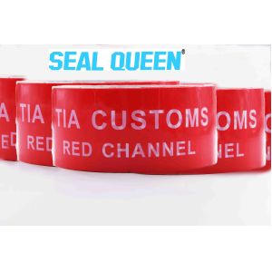 Red Tamper Evident Sealing Warranty VOID OPEN Tape Transfer Security Seal Tape