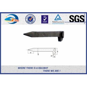 Zinc Wax Railroad Track Spikes 16 x 16 x 165 90 degree Cold bending