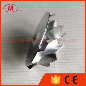 KP39 45.00/55.00mm 11+0 blades Turbo milling/aluminum 2618/billet compressor