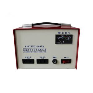 China Portable Handle AC Power Stabilizer Single Phase 220 Voltage Regulator IP23 on sale