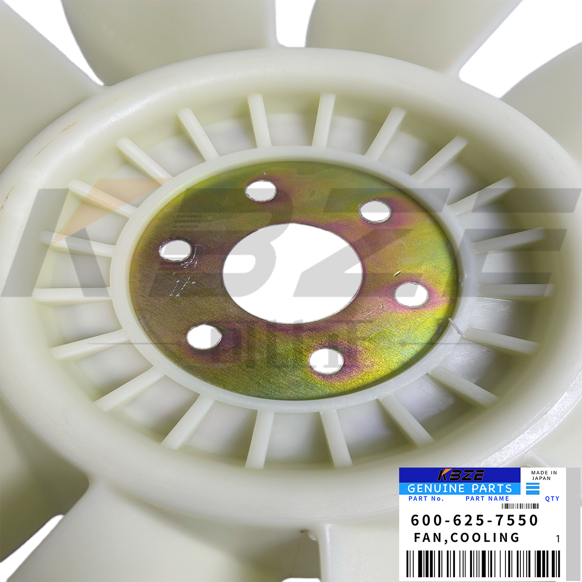 6006257550 600-625-7550 KOMATSU S4D95 S4D102 S4D107 ENGINE 6H 10B FAN BLADE PC118 PC160 PC180