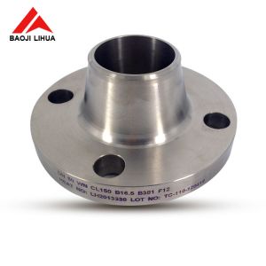 China DN32 Titanium Welding Neck Flange Gr2 UNS R50400 Type 11B PN16 EN1092-1 on sale
