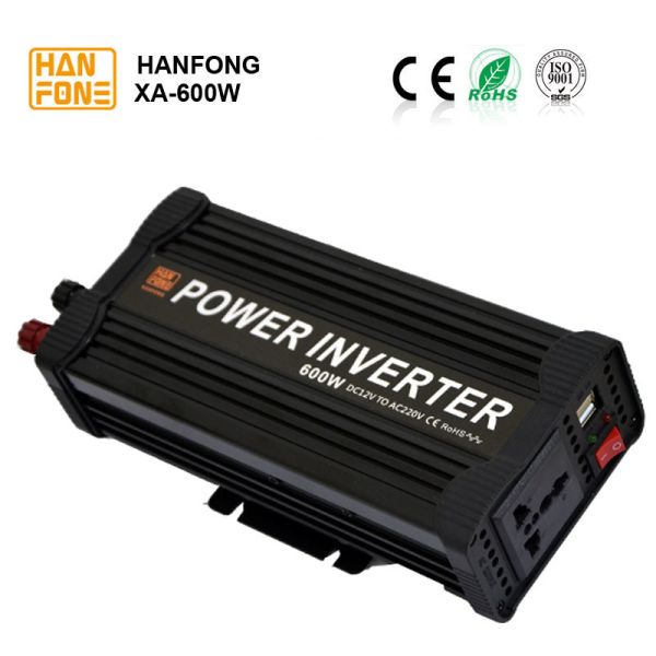 High Frequency XA600watt solar inverter Car power inverter 600W 12V DC AC110V