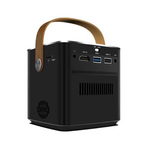 Flyin P12 1080P Max 4K Mini Projector 9000mAh Battery Outdoor Video 400 ANSI