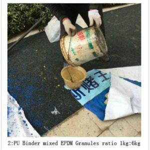 Running Track Material Epdm Rubber Flooring Playground Surfacing