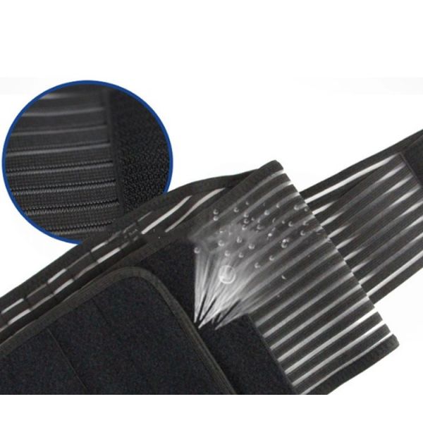 Pain Relief Lower Back Pain Support Brace Double Velcro Straps For Men / Women