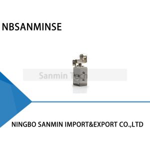 NBSANMINSE R-3-M5 2/3 way Air Mechnical Roller Valve Pneumatic Automation