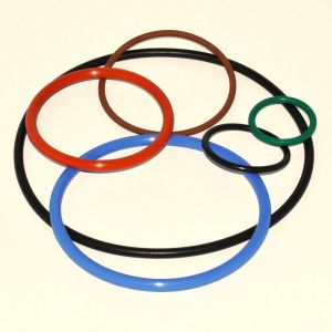 Custom silicone rubber O ring , multi-color transparent, translucnet, grey,