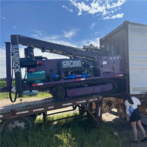 Sonic Drilling Rig Borehole 200m Geological Equipment Hydraulic Core Sample