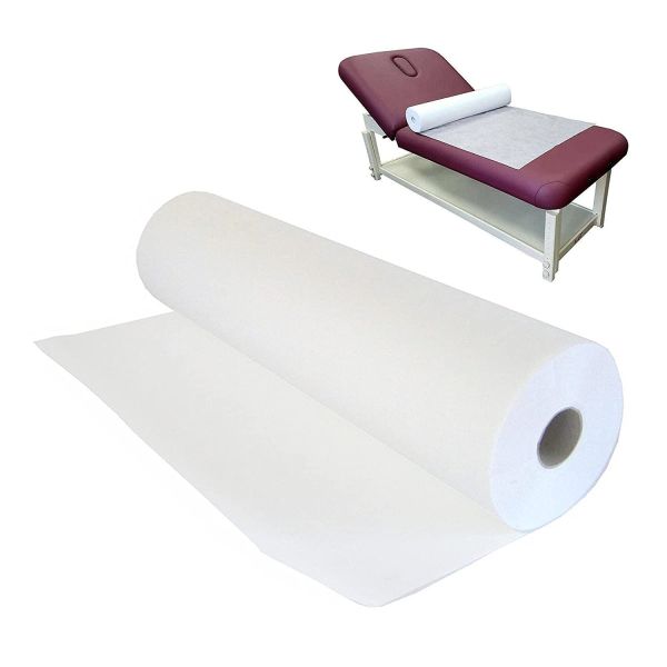 Disposable Non-Woven Bed Sheet Roll Waterproof Spa Bed Cover Massage Table Paper Roll for Spa Tattoo and Exam Tables