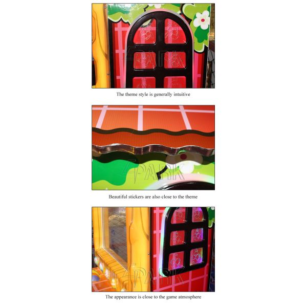 Crazy Lay Egg Lottery Ticket Prize Arcade Game Machine Coin Operated Indoor Amusement