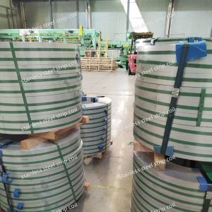 Stainless Steel Strip Coil Alloy SUS304 SUS316L SUS321 SUS430 Narrow SS Strips