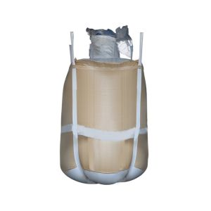 1500 KG Flexible Container Bag , Jumbo Bulk Bags Moisture Proof With Full Belt