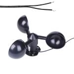 Wind Speed Sensor 3 Cup Anemometer Automatic Display With Self Powered Meter For