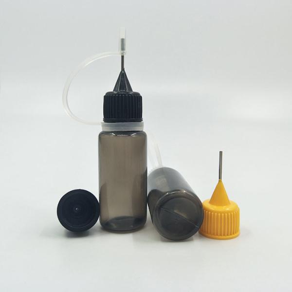 Transparent Black Customize Liquid Plastic Dropper Bottles for Precise Liquid
