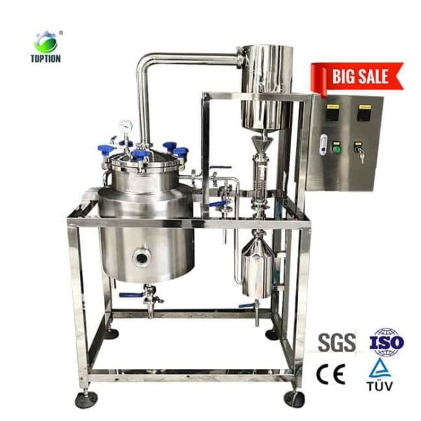 Quality 50L 100L Essential Oil Extraction Machine Aromatherapy Steam Distillation Equipment wholesale