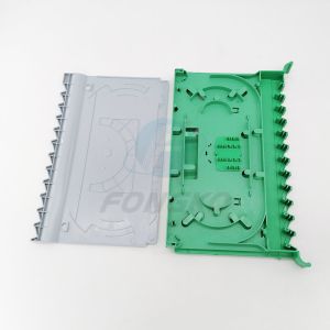 12 Cores ABS FTTH ODF Optical Distribution Frame Fiber Optic Cable Tray