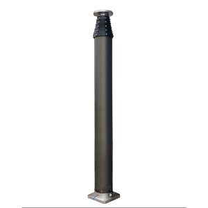 Cheap 9m heavy duty payloads pneumatic telescopic mast for mobile telecommunication tower antenna mast tower broadcasting mas for sale