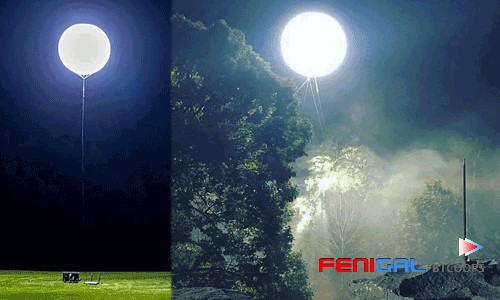 Quality High Brightness Customizable Soft Light 2000W Inflatable LED Film Lighting Balloon wholesale