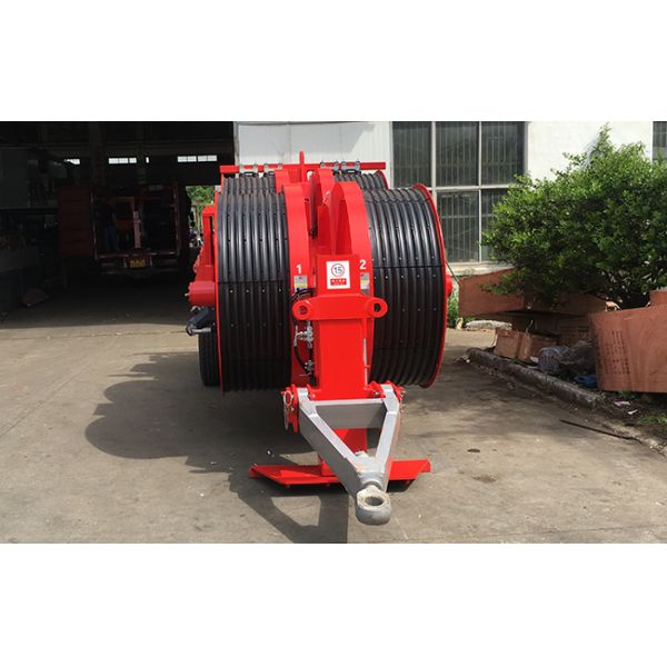 Transmission Line Stringing Equipment 2x70KN Hydraulic Wheel Tensioner