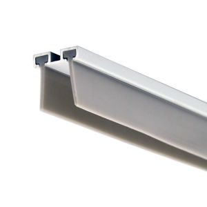 Windproof Door Bottom Seal Strip Aluminium Alloy With TPE Rubber Tape