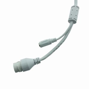 Outdoor Cameras Ethernet Cable Mx1.25-10pin To Rj45 Base Dc5.5*2.1 Base