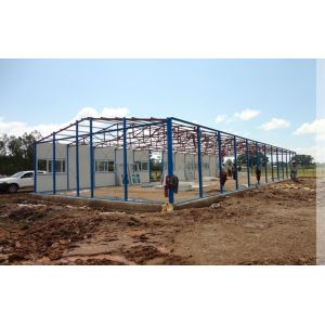 K type container house prefabricated eps sandwich panel building for warehouse