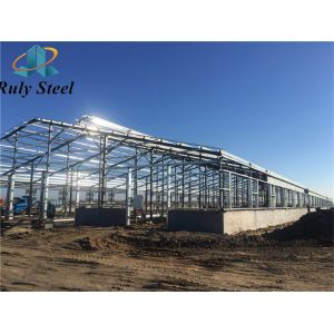Building Steel Beam Column Metal Prefab Steel Structure Workshop