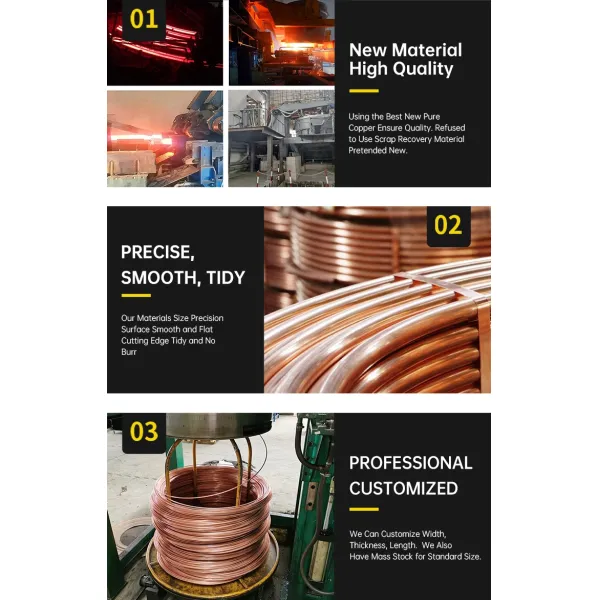 Chinese Factory Direct Sales of C10100 C10200 C11000 T1 T2 T3 T4 and Other Brass Tubes Coil Tubes Red Copper Tubes Copper Square Tubes etc. with Complete Sizes