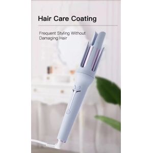 Salon-Grade Curling Iron 2-in-1 Hair Curler and Straightener with Fast Heat-up