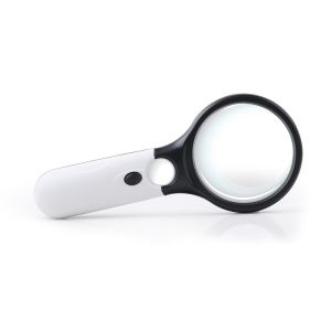 Mini 3X 45X Portable Electronic Magnifier , Visual Handheld Magnifier With Light