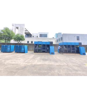 China 45m3/1,600cfm Electric Air Cooled Screw Compressor Voltage 6-10KV on sale