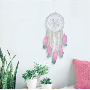Cheap Cotton Tassel Hook Flower Dream Catcher for sale