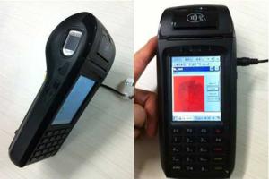 Cheap Protable POS with biometrical authentication/fingerprint for sale