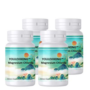 100 Dietary Magnesium Chloride Tablets Made In The USA Supports Health Bones And