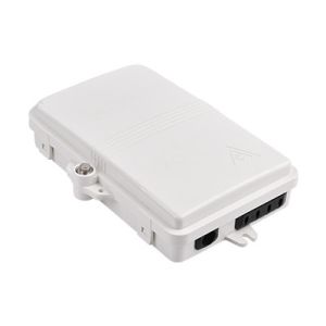 FTTH Indoor 4 core fiber optic distribution box ABS 1x4 mini Fiber splitter