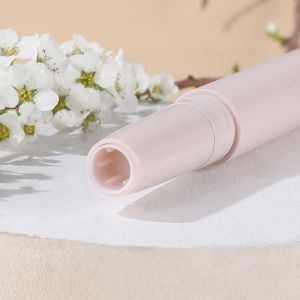 Round Plastic Lipstick Containers And Packaging Lipbalm Container Eyeshadow