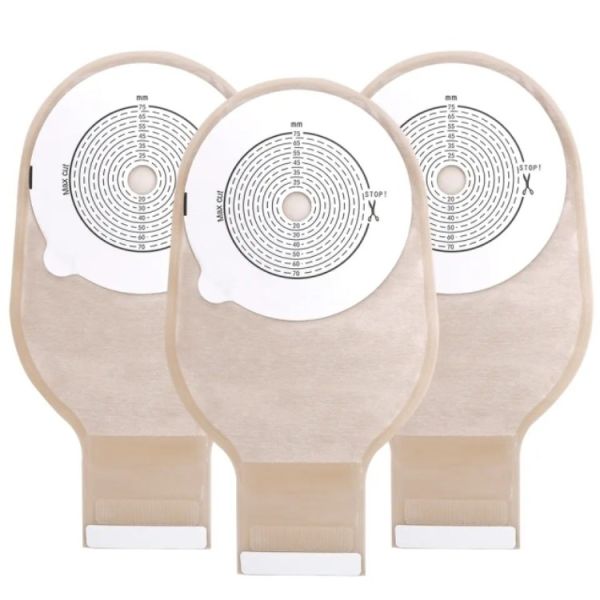 Quality Drainable Opaque Colostomy Bag Two Pieces Reusable wholesale