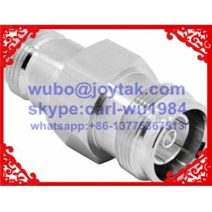 Cheap 4.3-10 female to N female adaptor all brass factory made Tri-alloy plating PIM -160dBc for sale