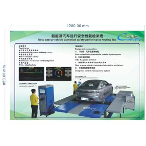 China New energy vehicle operation safety performance testing line Four-wheel drive automobile chassis dynamometer on sale