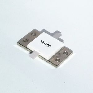 High Power RF Flange Resistor 1200W with Ceramic Composition and Wide Operating