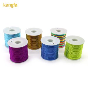 1.5mm Waxed Cotton Cord Thread for Crafts Bracelet Necklace Beading Jewelry
