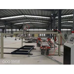 Full Automatic Mgo Sandwich Wall Board Lamination Machine with Steel Structure