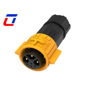 7 Pin M19 Waterproof LED Connector 3+4 Pin Water Tight Wire Connectors