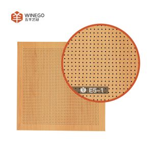 Interior MDF Micro Perforated Acousitic Panels , Acoustic Sound Panels For Walls