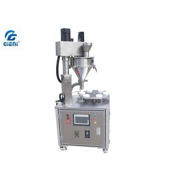 Quality Semi - Auto Screw Loose Powder Filling Machine JLF-2 Single Nozzle wholesale