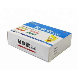 4C Offset Printing Medicine Packing Box , 600g Flexo Print Pharmaceutical