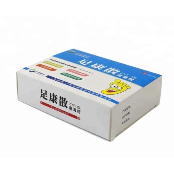 4C Offset Printing Medicine Packing Box , 600g Flexo Print Pharmaceutical