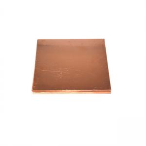 China Custom 99.99% Red Pure Copper Cathode Cathode Copper 99.99% Cu Sheet Plate Best Price on sale