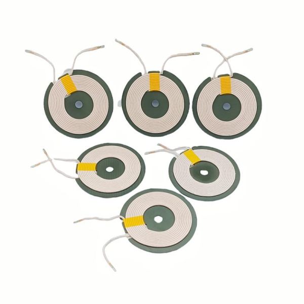 G50 6.3uH Wireless Charging Coil Qi Wireless Coil Induction Copper Wire Wireless Charger Phone Charger